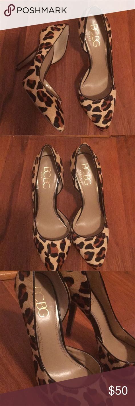 leopard pumps size 10.